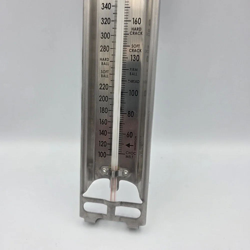 Vintage Taylor Stainless Steel Thermometer ~ Candy, Jelly & Frosting,USA MADE